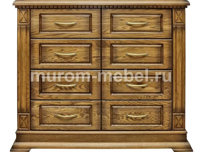 Фото Комод Флоренция 8 ящиков от производителя 'Муром-Мебель'