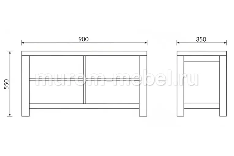 Фото Тумба Рейне от производителя 'Муром-Мебель'