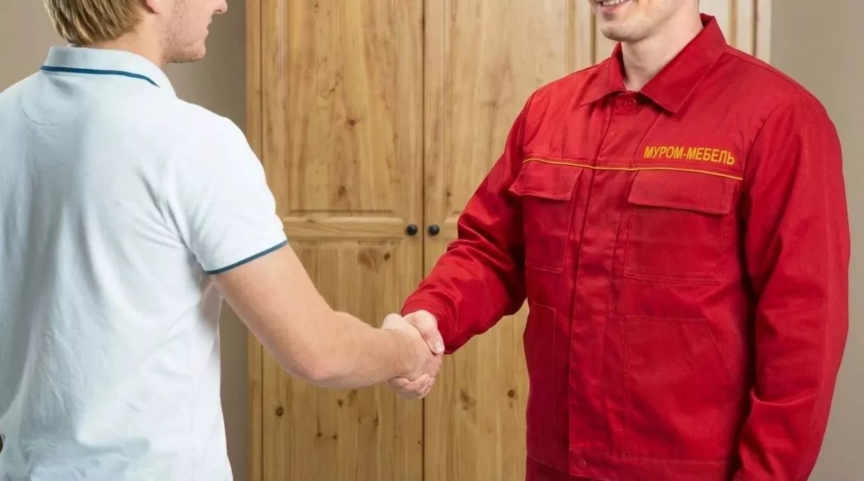 На фото изображено рукопожатие