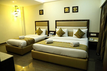 Особенности выбора двуспальных кроватей для гостиниц и санаториев
