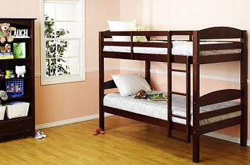 Из какого материала выбрать двухъярусную кровать для ребенка